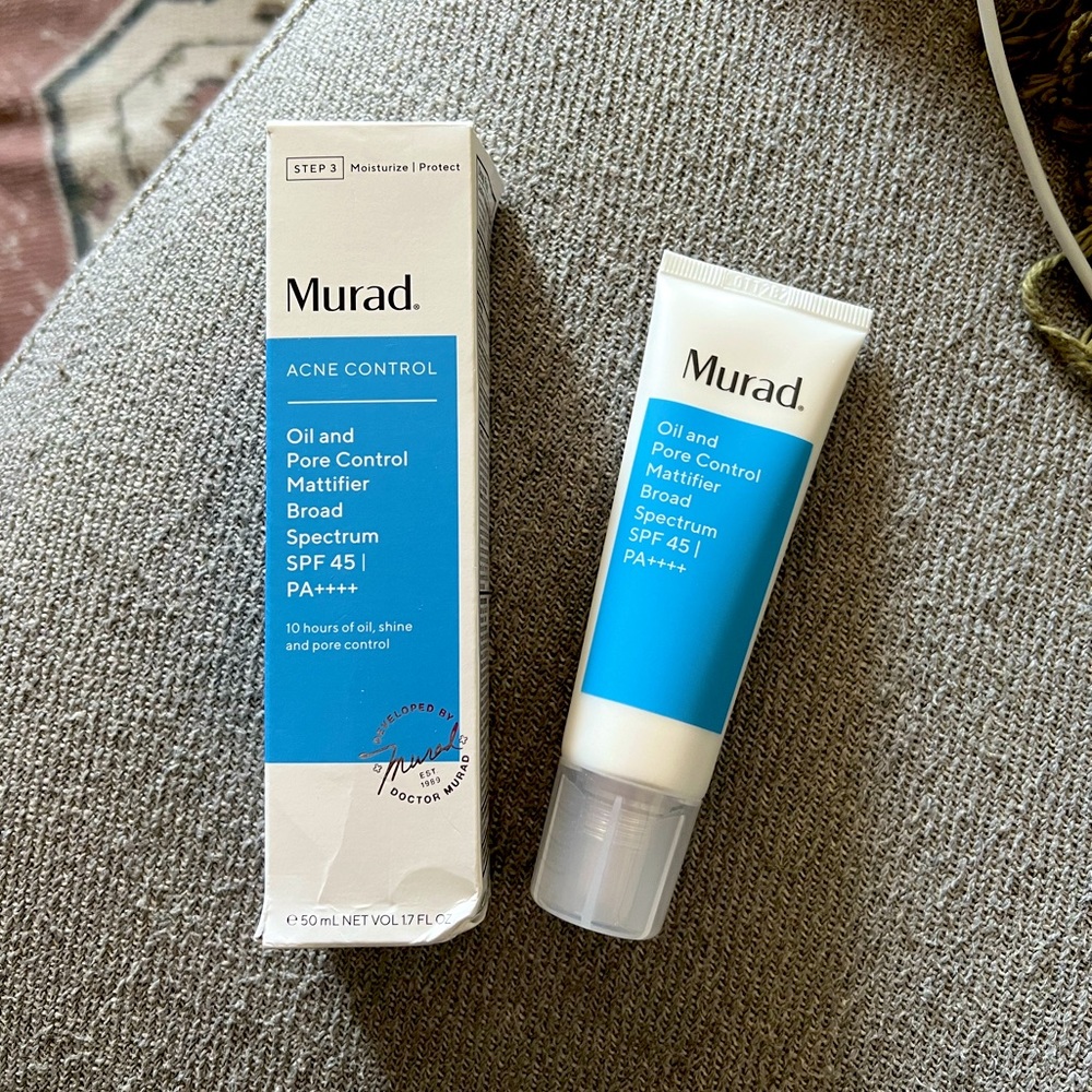 Murad Acne Control Oil and Pore Control Mattifier Broad Spectrum SPF 45